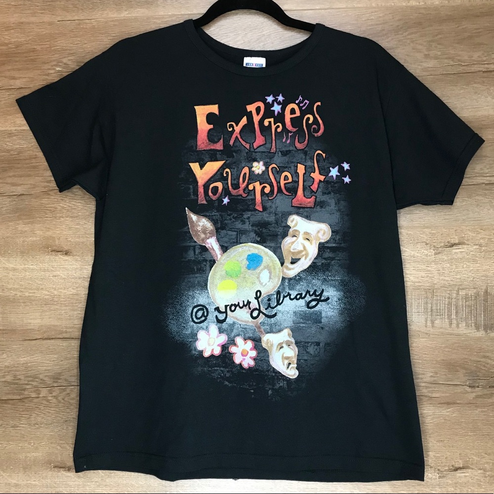 Express Yourself at Your Library Women's Tshirt
